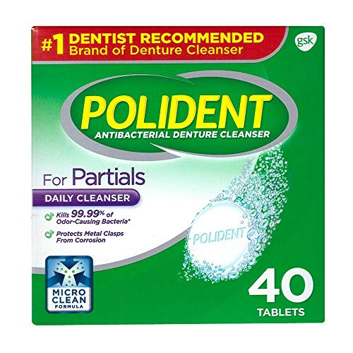 Polident Polident Partials Denture Cleanser 40 Count