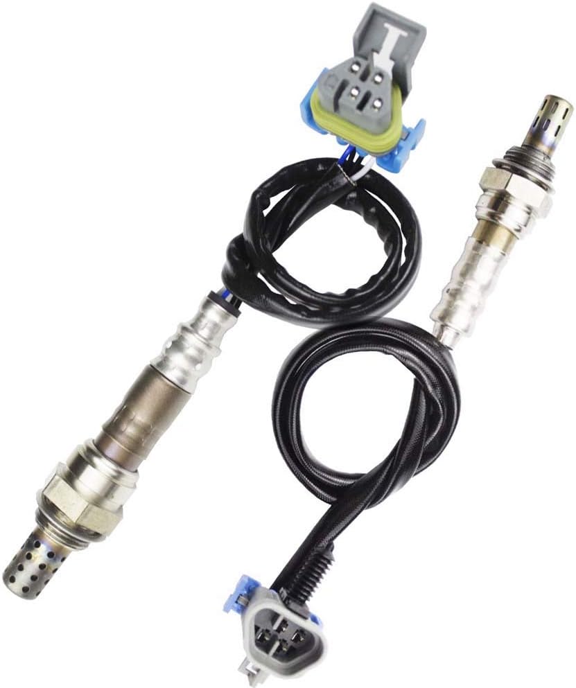 2PCS Oxygen O2 Sensor for 2007-2010 Hummer H3 3.7L; 2009-2010 Hummer H3T 3.7L Upstream +Downstream