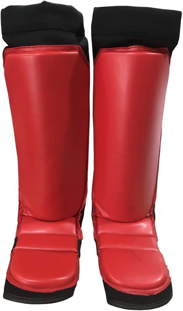 MMA pro-Style Muay Thai Kickboxing Protective Grappling shin Guard (XL)