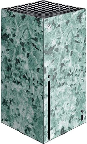 Skinit Decal Gaming Skin Compatible with Xbox Series X Console - Turquoise Marble Design