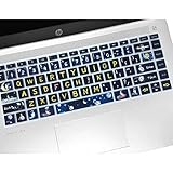  WSLUCKO Housse de clavier pour ordinateur portable HP 14\