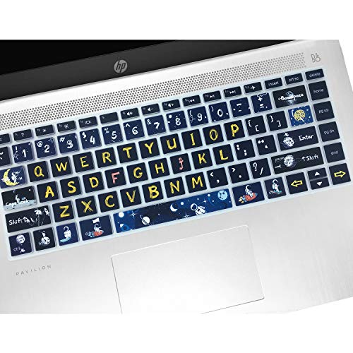 Housse de clavier HP 14 tactile silicone anti-poussière lavable