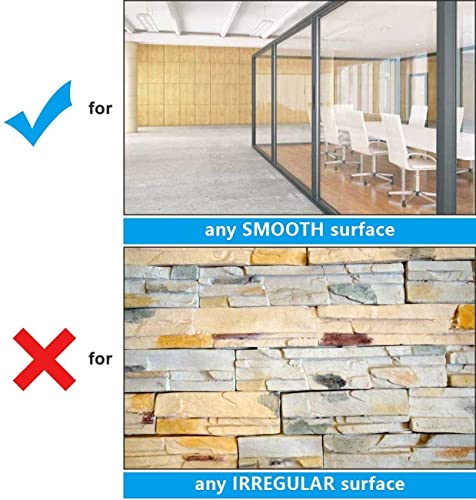 Dry Erase Sticker For Wall, White Board Stickers, 4' X3' Whiteboard Wall Paper Roll, 48 X 36 Inches Dry Erase Contact Paper, Afmat White Board Stick On Wall, Pet Dry Erase Surface, No Ghost, 3 Markers #TOP3