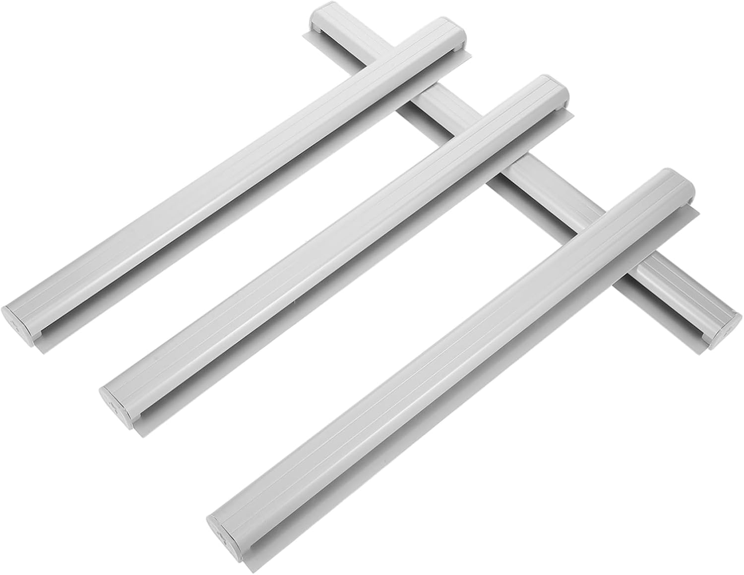 Alipis 4pcs No Drill Kitchen Ticket Holder Aluminum Order Rack for Restaurants Cafes Pubs Easy Installation Check Bill Display Rail for Efficient Order Management