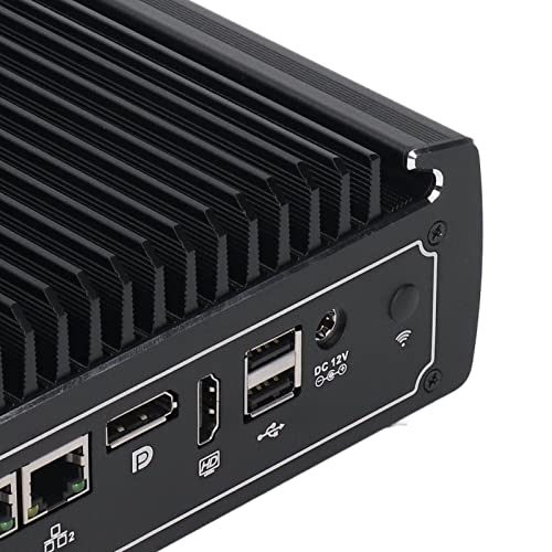 Computador Industrial, à Prova de Poeira, à Prova de óLeo, Liga de AlumíNio, Mini PC de Alta PotêNci