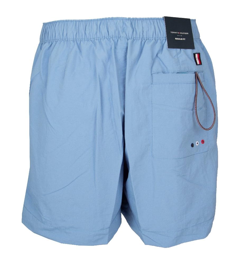 Tommy Hilfiger Bokserki męskie kąpielówki z elastycznym ściągaczem i zewnętrznym sznurkiem UM0UM02058 Medium Drawstring