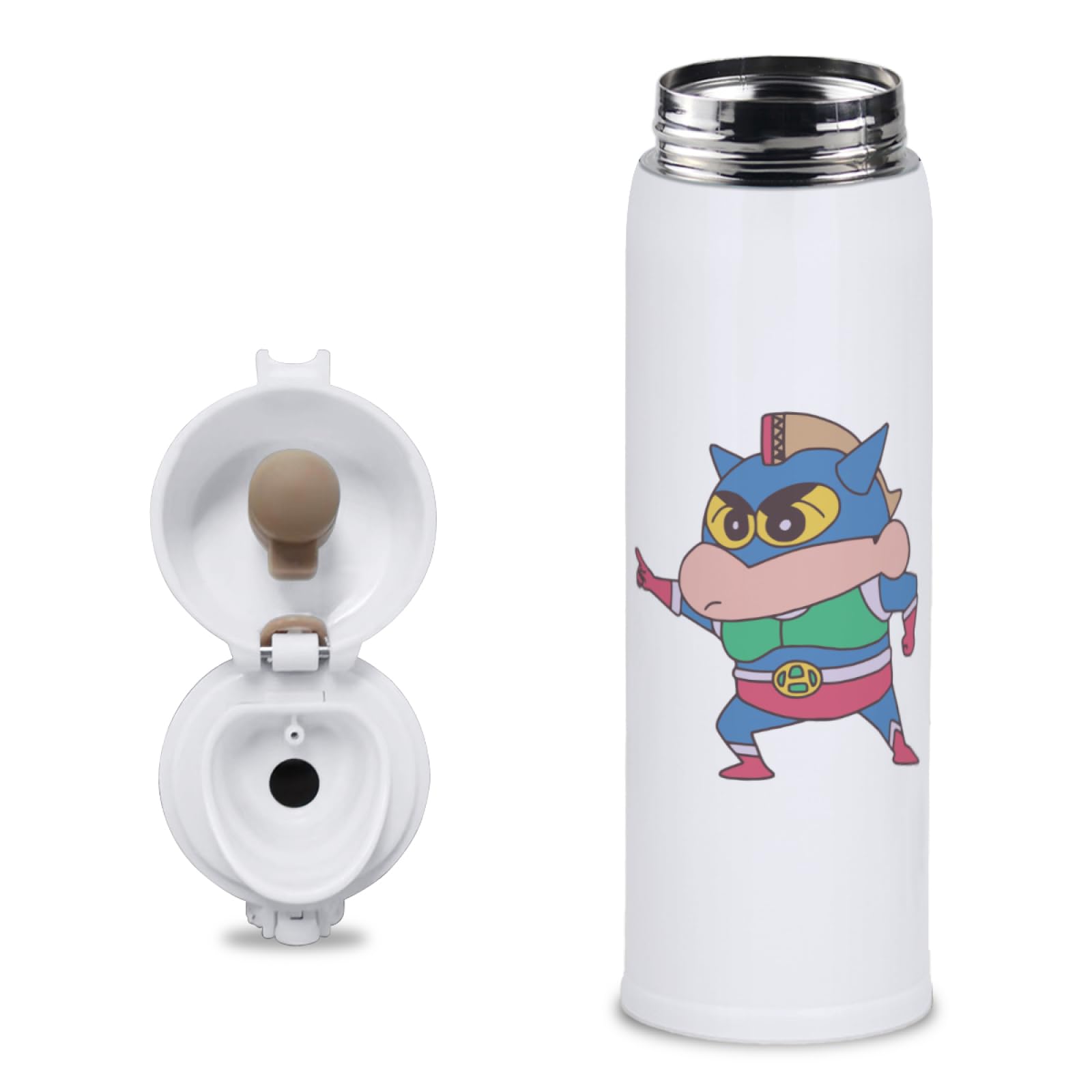 Amazon｜魔法瓶 クレヨンしんちゃん 水筒 ウォーターボトル ステンレス 