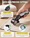 Cardboard Cutter Electric Scissors, Cordless Electric Scissors for Fabric, Card, Leather & Packaging, Electric Fabric Scissors with Rechargeable Battery for Craft, Sewing & Home Use