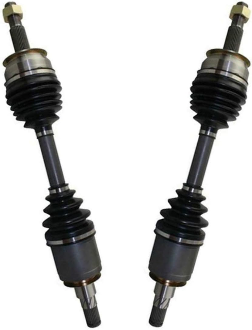 AutoShack Front CV Axle Shaft Left & Right + Wheel Hub Bearing Assemblies with ABS Replacement for 2005-2018 Nissan Frontier 2005-2015 Nissan Xterra 2009-2012 Suzuki Equator 4-PC Kit