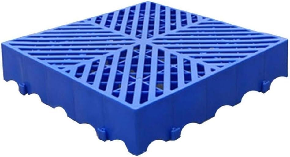 Étagère de rangement pour palettes en plastique bleu lot de 5 pour garage et sous-sol