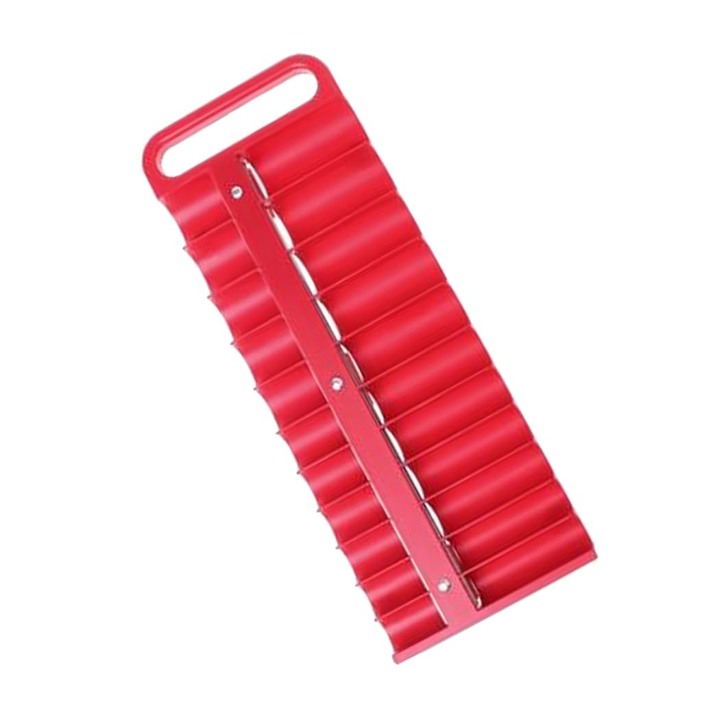 Le Porte-Douilles magnétique est la Solution idéale pour Organiser Vos Douilles en Atelier sur Chantier, permettant de Douilles Standard et Profondes dans Un Seul Support Pratique.