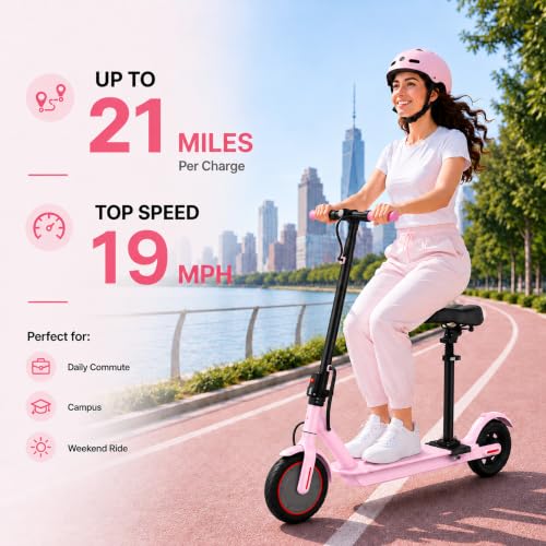 Joyhis 350W Electric Scooter with Seat