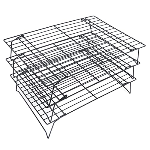 Lista de Rejillas para enfriar , listamos los 10 mejores. 49 Bublee Rejilla de enfriamiento de 3 Niveles para Hornear y Enfriador de Pasteles de 13 Pulgadas para refrigerios