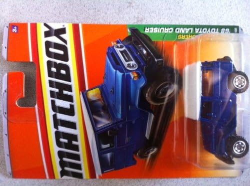 Matchbox 2011 '68 Toyota Land Cruiser BLUE #95 Jungle Explorers