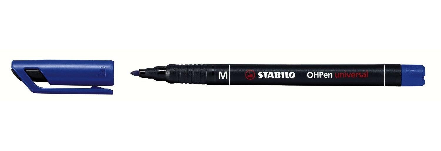STABILO Folienstift OHPen universal, permanent, blau VE=3