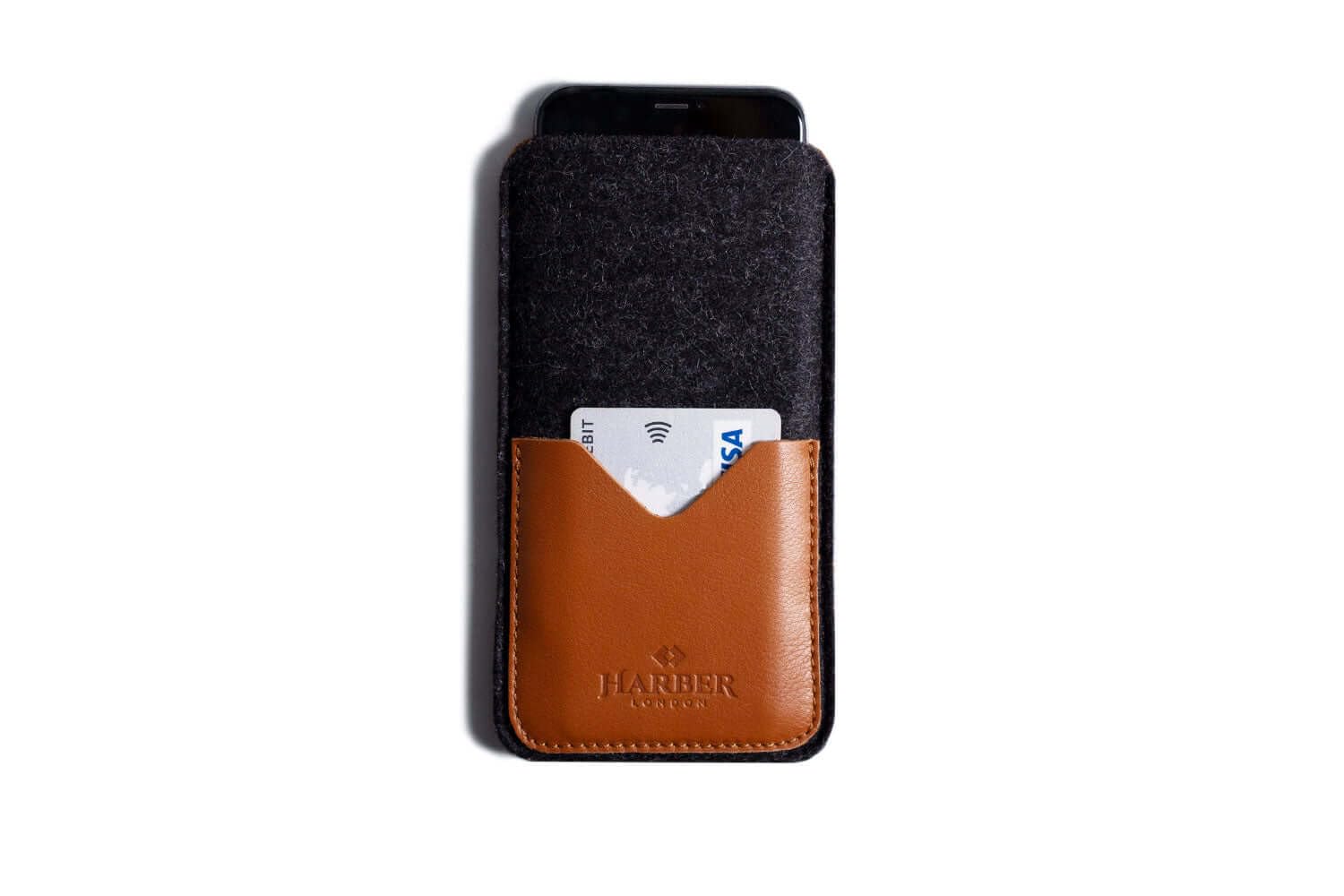 Portafoglio Harber London Black Edition - iPhone 12 Mini Nero - Dettaglio