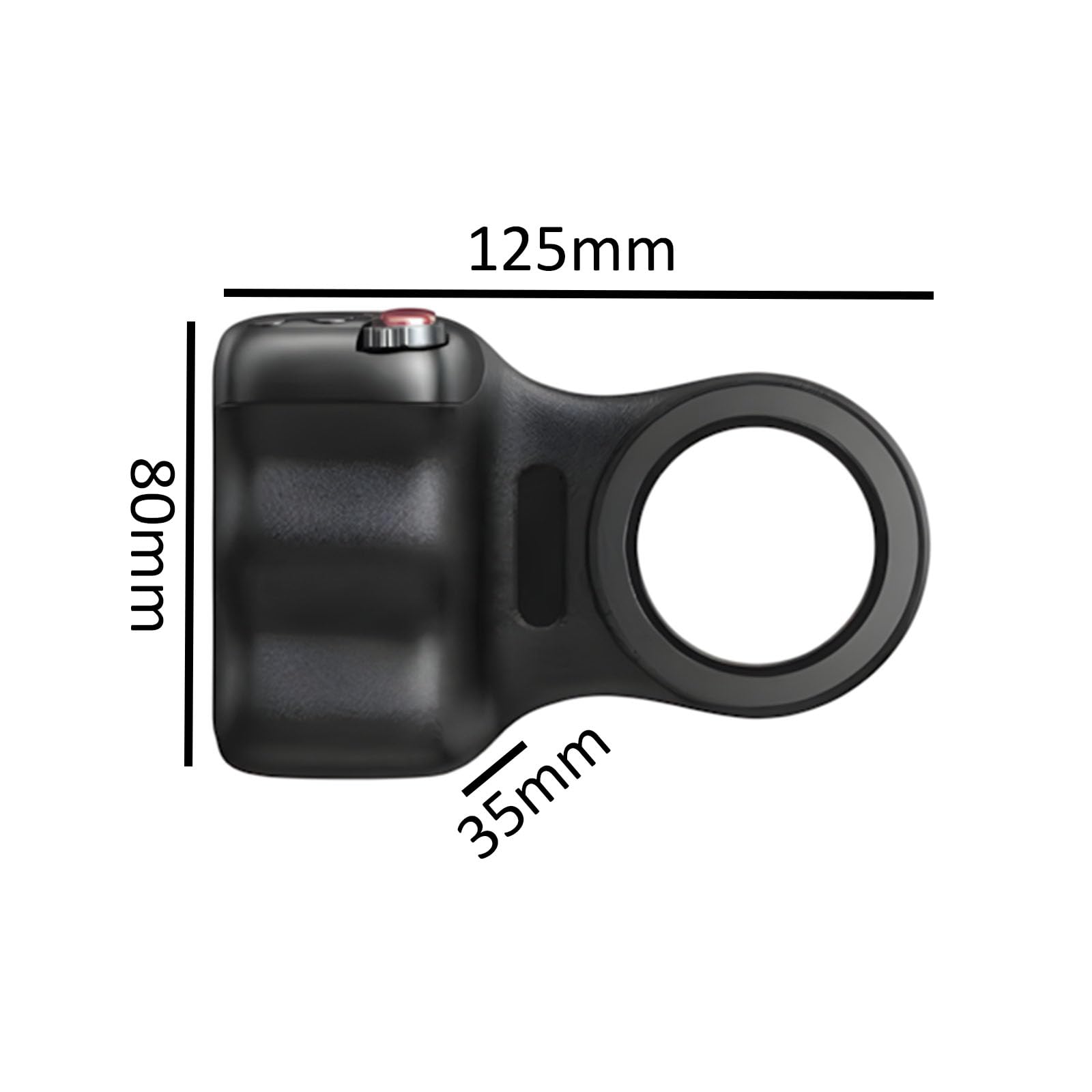 Accesorios de fotografía con agarre magnético para cámara de teléfono con juego de creador de luces para, soporte de agarre y luces de relleno para teléfono 17 Cámara magnética con juego de de
