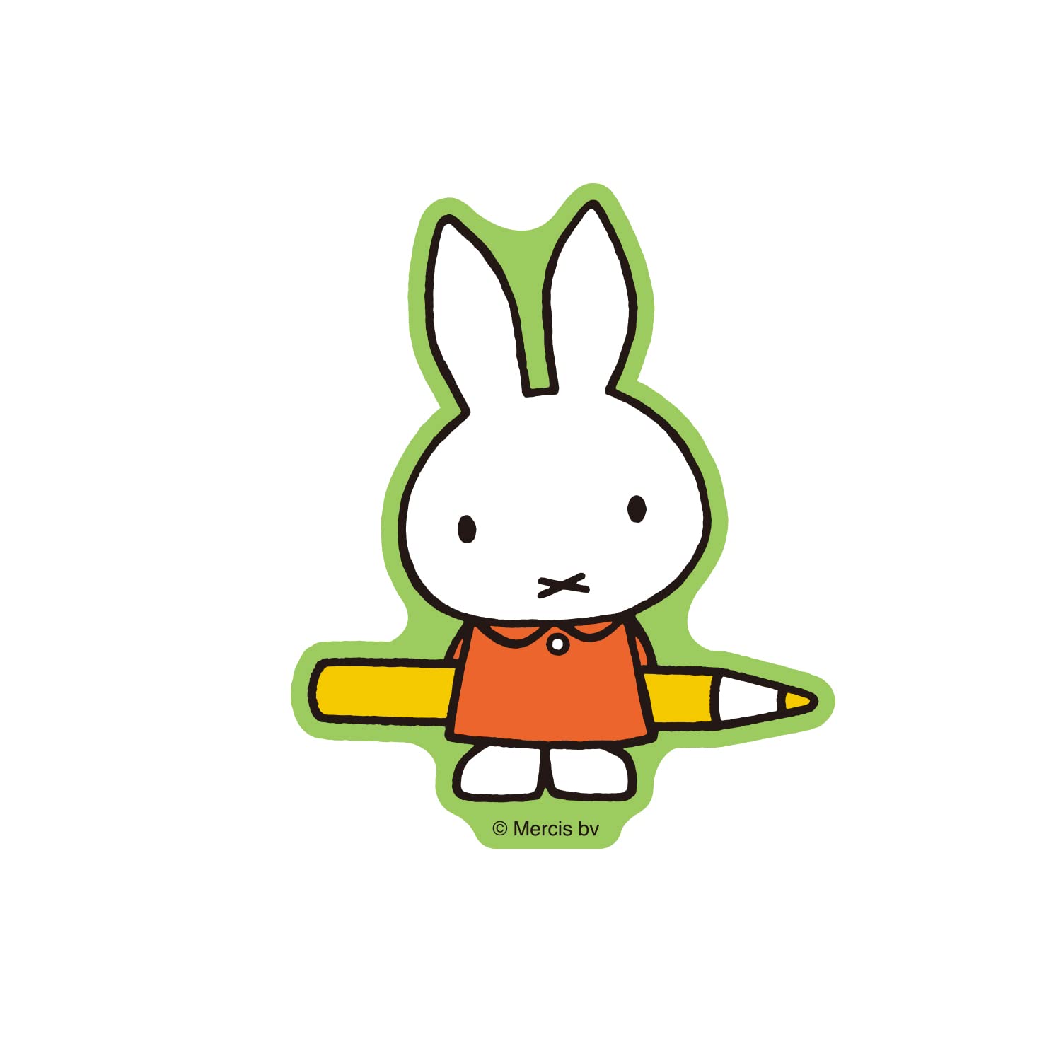 Amazon.co.jp: キャラクターステッカー ミッフィー えんぴつ