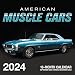 Produktbild American Muscle Cars 2024: 16-Month Calendar: September 2023 to December 2024