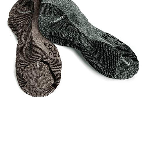 Image of Farm to Feet Unisex Boulder Medium Weight Merino Wool Hiking Crew Socks