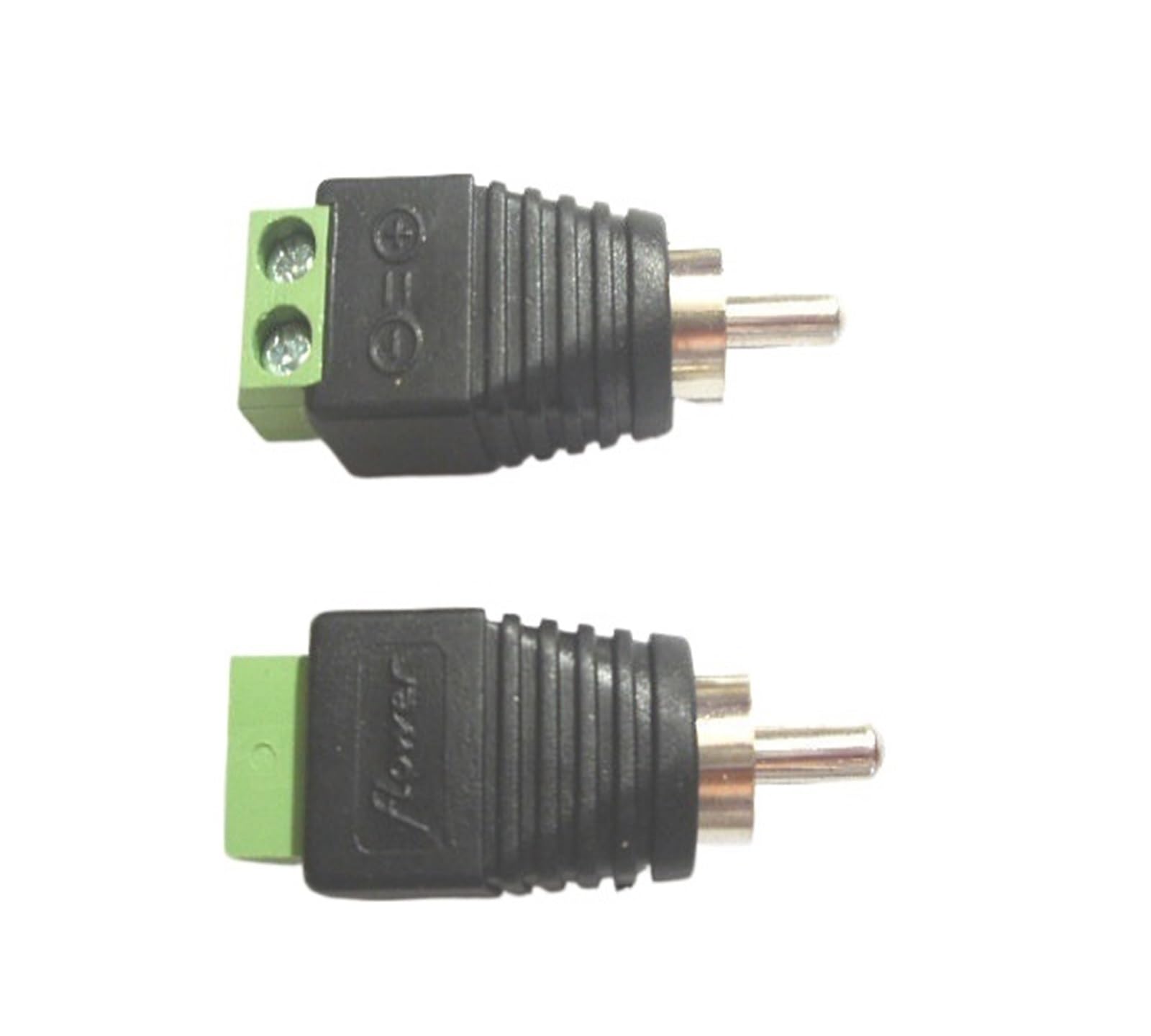 Bornier vers RCA mâle for adaptateur vidéo TV, connecteur Cinch, 100 pièces