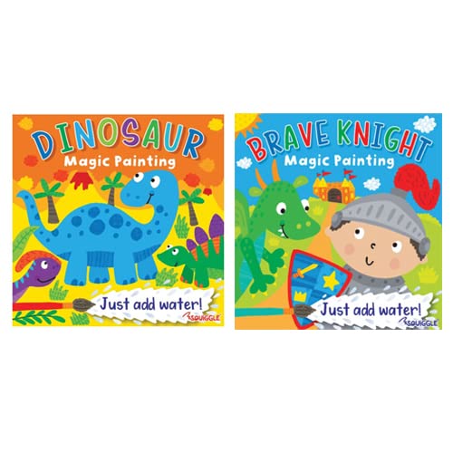 Livre 3 en 1 Peinture magique à l'eau stickers & jeux - AVENIR + 3 ans