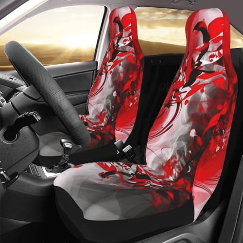 Housses de siège de voiture pour SUV et berline - Lot de 2 protections auto respirantes