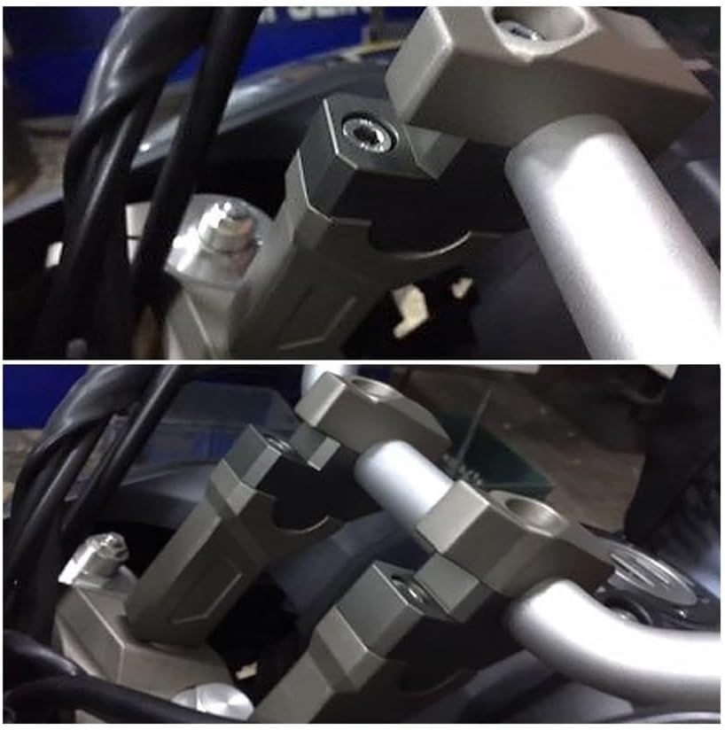 ハンドルバーライザークランプ オートバイハンドルバーライザー