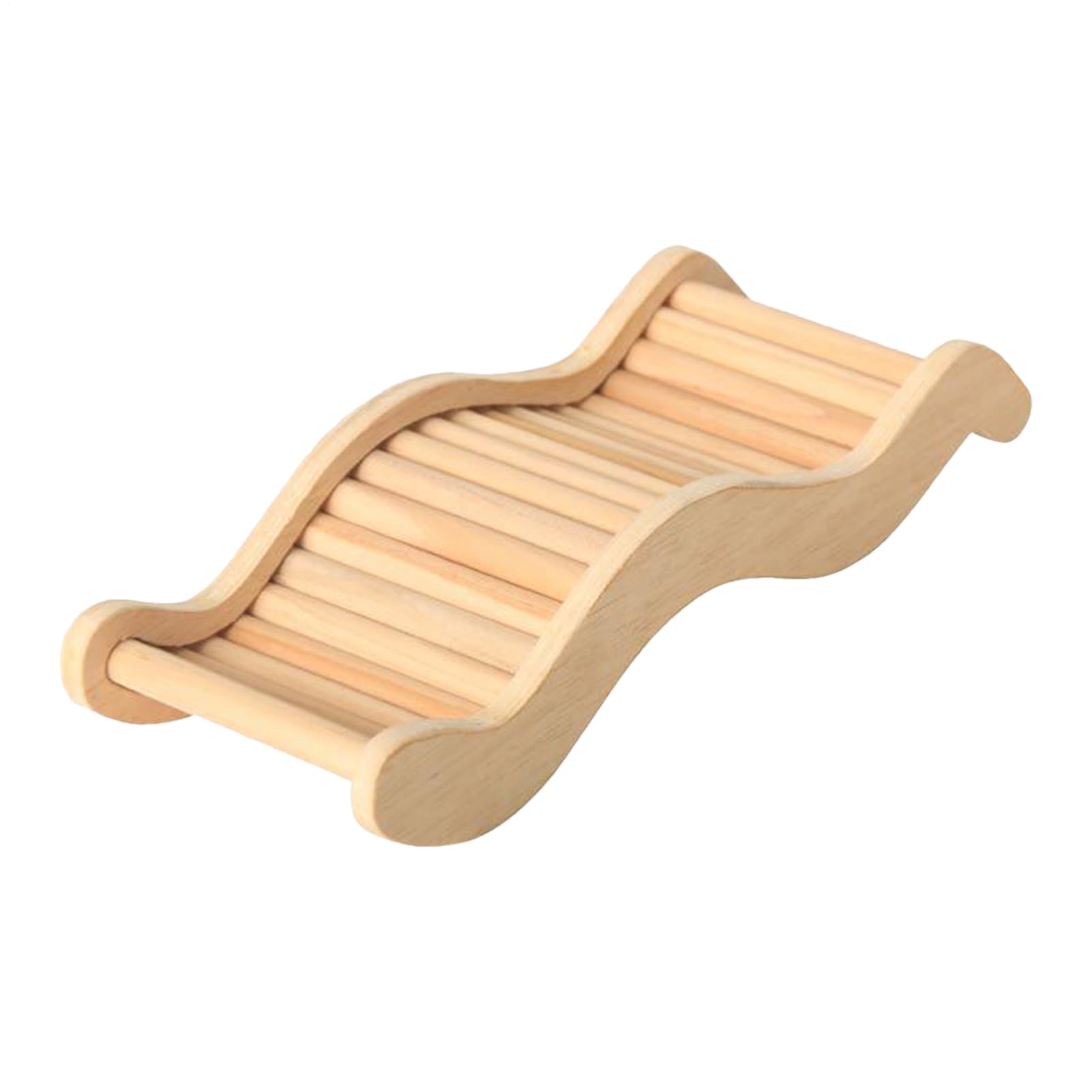 Hamster Wooden Ladder Bridge, Hamster Climbing Toy, Small Animals Climbing Ladder for Dwarf Syrian Hamsters Gerbils Mice