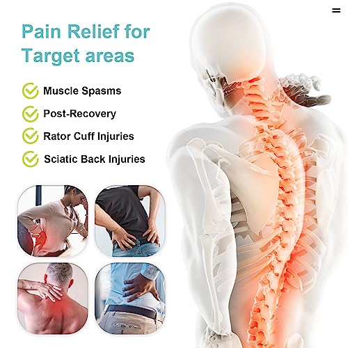 Relief Expert XXL Full Back Ice Pack Wrap, (13”x21”) - Reusable Ice Wrap for Back Discomfort and Musclar Fatigue- Cold Compress Therapy Gel Cold Pack for Full Body, Hip Leg - Blue