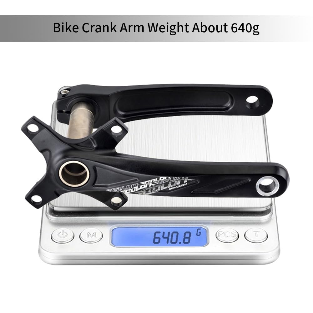 Platos y bielas para Bicicleta de montaña, 170 mm, 175 mm, 104 BCD, 32T/34T/36T/38T/40T/42T, Plato Ovalado, Dientes Estrechos y Anchos, Juego de bielas Huecas integradas, compatib