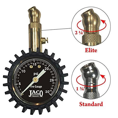 Image of JACO Elite Low Pressure Tire Gauge - 30 PSI