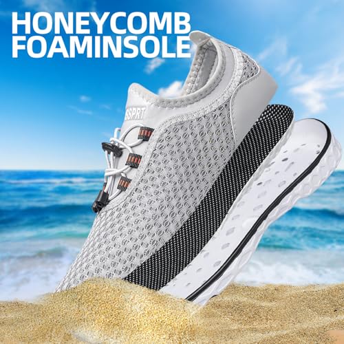 Image of DOUSSPRT Men's Water Shoes Quick Drying Sports Aqua Shoes