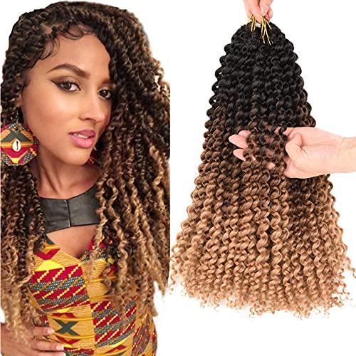 Passion Twist Hair 14 Inch Water Wave Synthetic...