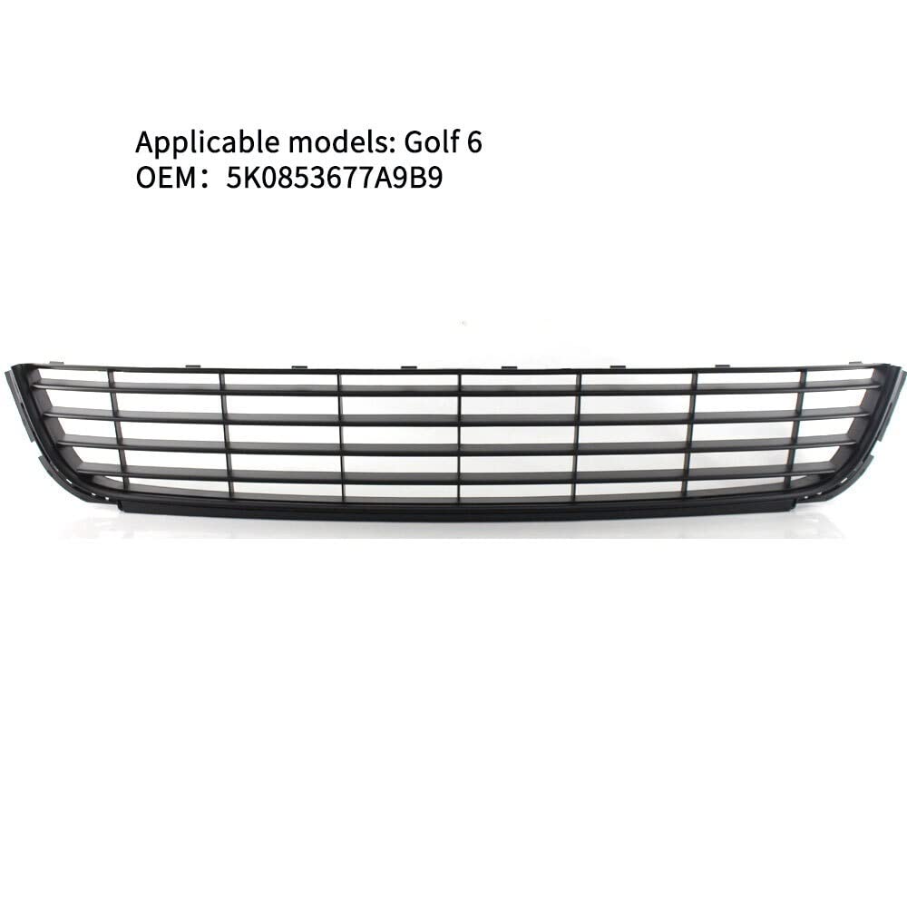 Części samochodowe Akcesoria Osłona przedniego światła przeciwmgłowego Grill Auto części zamienne, do VW, do golfa 6 5K0853677A9B9 Osłona przedniego światła przeciwmgłowego pojazdu