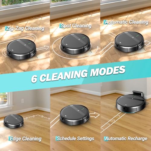 Robot-Vacuum-and-Mop-Combo-WiFiAlexaApp-Scheduling-Smart-Robotic-Vacuum-Cleaner-Ultra-Slim-Quiet-Tangle-Free-Auto-Recharge-Robot-Vacuum-Cleaner-for-Pet-HairCarpetHard-Floor Robot Vacuum and Mop Combo WiFiAlexaApp Scheduling Smart Robotic Vacuum Cleaner Ultra Slim Quiet Tangle Free Auto Recharge Robot Vacuum Cleaner for Pet HairCarpetHard Floor