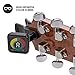 KLIQ UberTuner, Professional Clip-On Tuner for All Instruments, Guitar, Ukulele, Violin, Bass Chromatic Tuner with Multi-Key Modes, Black