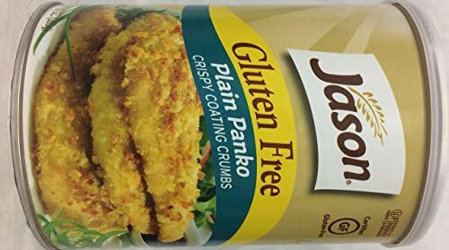 Jason Gluten Free Plain Panko Crispy Coating Crumbs Kosher For Passover 10 Oz. Pack Of 6.