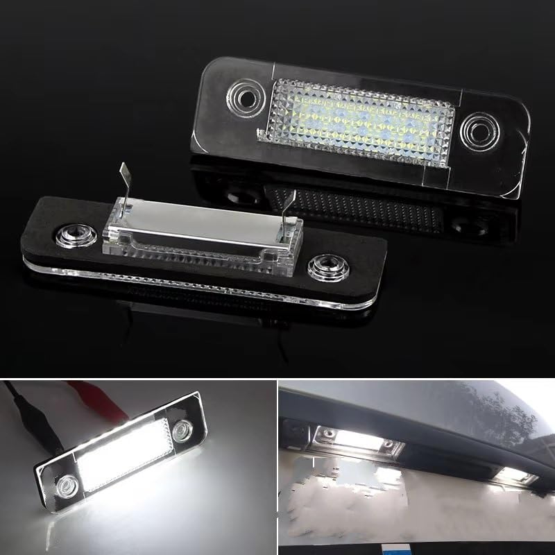Luz de matrícula trasera lámpara de coche compatible con Ford Mondeo MK2 1996 6