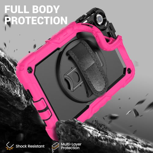 Funda para Xiaomi Redmi Pad SE 9.7 2026 antichoque rosa 2