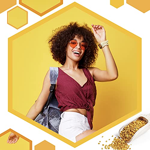 ERBOTECH Pollen d'Abeille 200 g, Multivitamines à haute teneur en Vitamines, Fer, Zinc et Magnésium, 100% pur de haute qualité, Made in Italy, Matière Première pour la Gelée Royale – vue 4