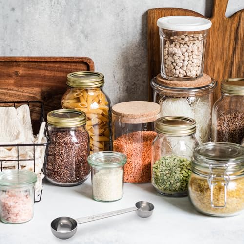 Protein Scoop 30g Protein Powder Scoop,30g Scoop Stainless Steel Scoops for Powder Measuring Protein Scoop Set Dual Head Measuring Scoop Suitable for Canisters and Kitchen Measurement(1 Piece) - Image 2