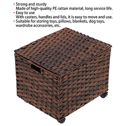 Desktop Organizer Box, Rolling File Box Opbergkast met Wielen Bestand Sorteer Box Desktop Organizer voor Home Office - Image 5
