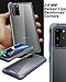 Schnail Saviour Compatible with Samsung Galaxy S20+Plus 5G Clear Case with Metal Frame (2020) (Iridescent)