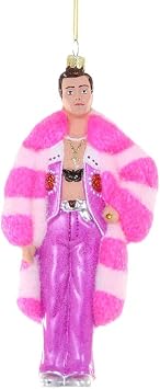 Cody Foster Pop Singer Ornament 6.5" H GL-360