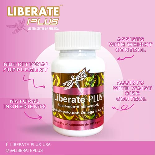 LIBERATE PLUS by Claudia Montesinos: Fat Burner - Appetite Suppressant - Metabolism Booster - Healthy Weight Loss for Women & Men