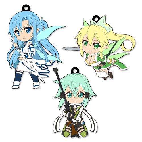 ソードアートオンライン　ラバーストラップ　【希少】 ソードアート・オンライン ラバーストラップコレクション vol.1