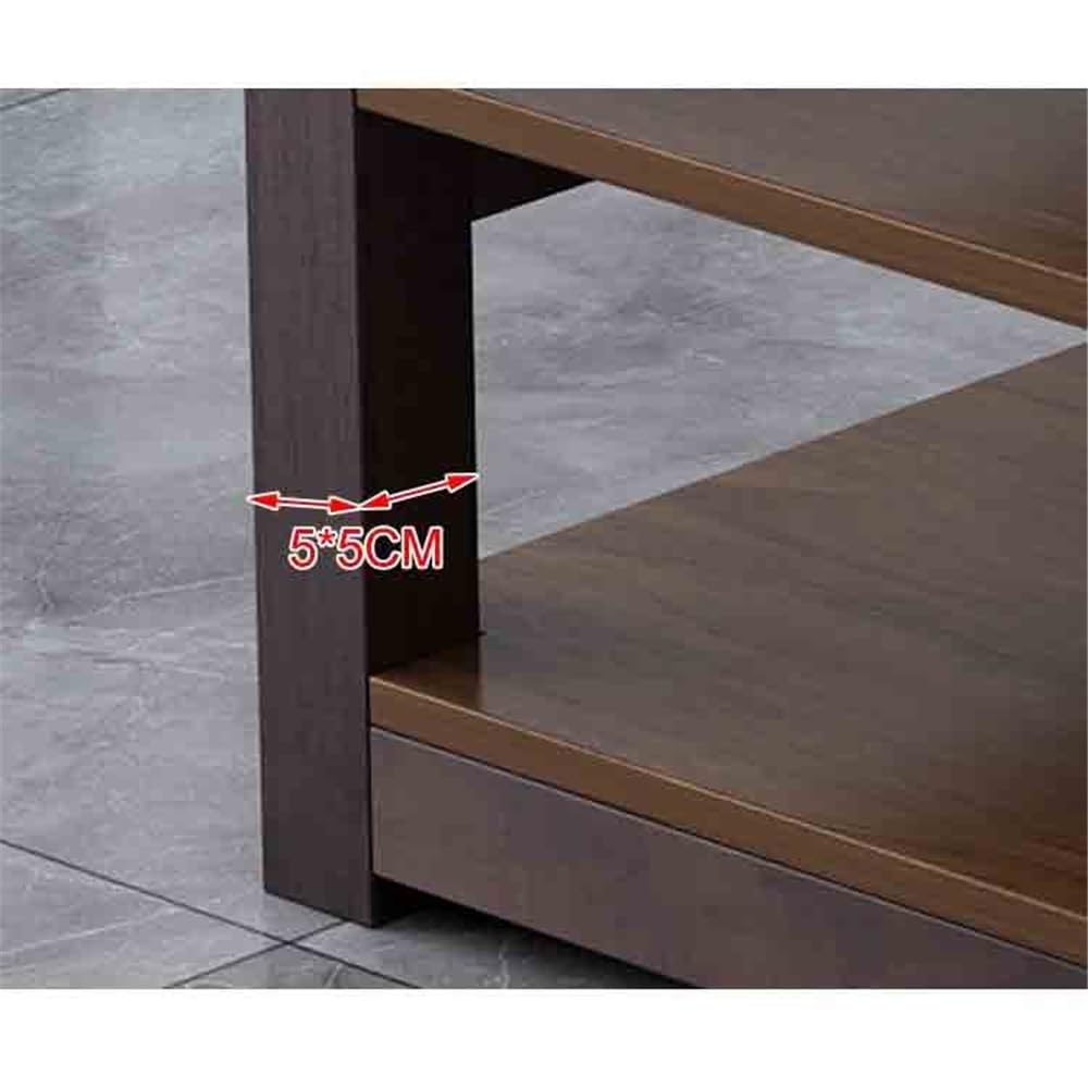 Stampante Piedistallo Semplice scaffale for stampante da ufficio Scaffale pavimento in legno Supporto for fotocopiatrice multistrato(Bruin)