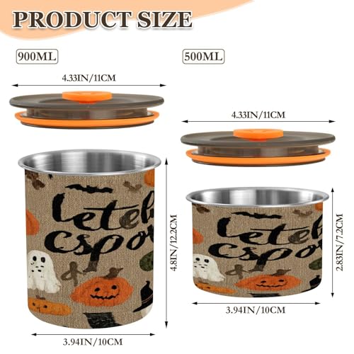 Contenedor de café de acero inox. 900ml con tapa hermética miniatura 2