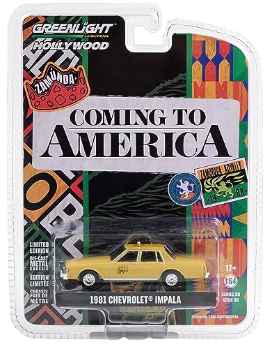 Greenlight 1:64 Hollywood Series 39 - 1981 Impala Taxi miniatura 1